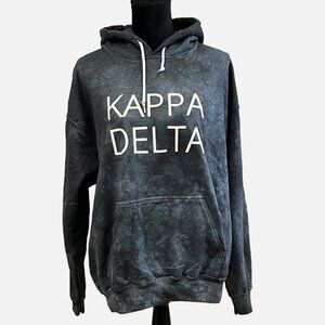 KAPPA DELTA Sorority Hoodie LARGE ΚΔ NWT